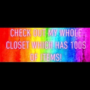 100s of items in my closet!
